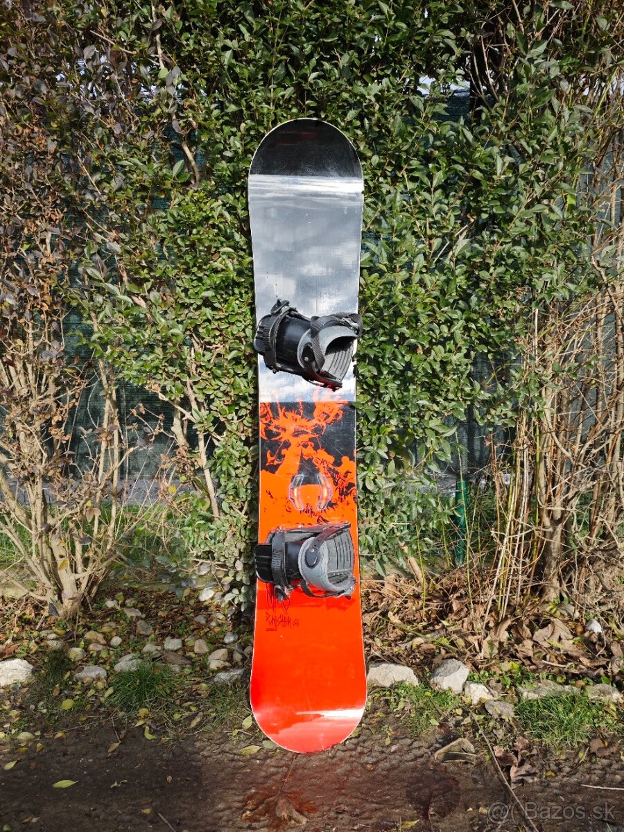 Predám 152 cm snowboard + viazanie vo výbornom stave