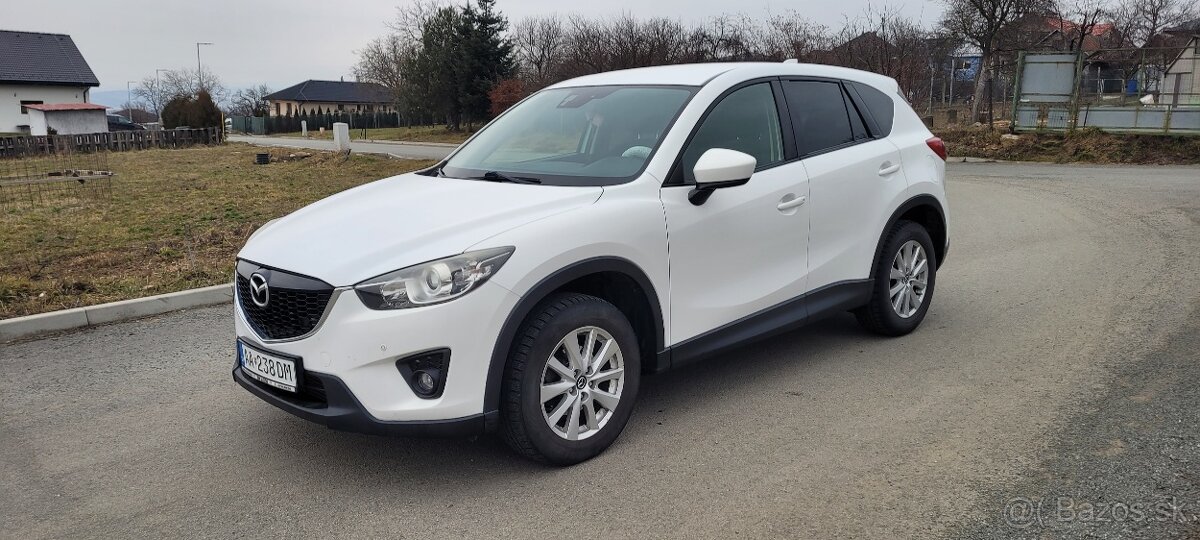 Mazda CX-5  2,2 DIESEL Automat, 4×4 110KW , biela metaliza