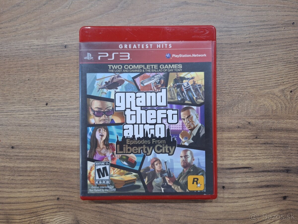 Hra na PS3 - Grand Theft Auto Episodes from  Liberty City