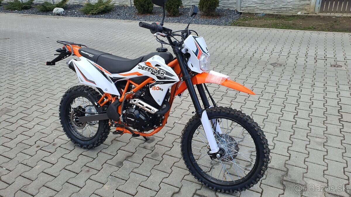 Pitbike Mikilon Defender 150RR kola 19/16 oranžová