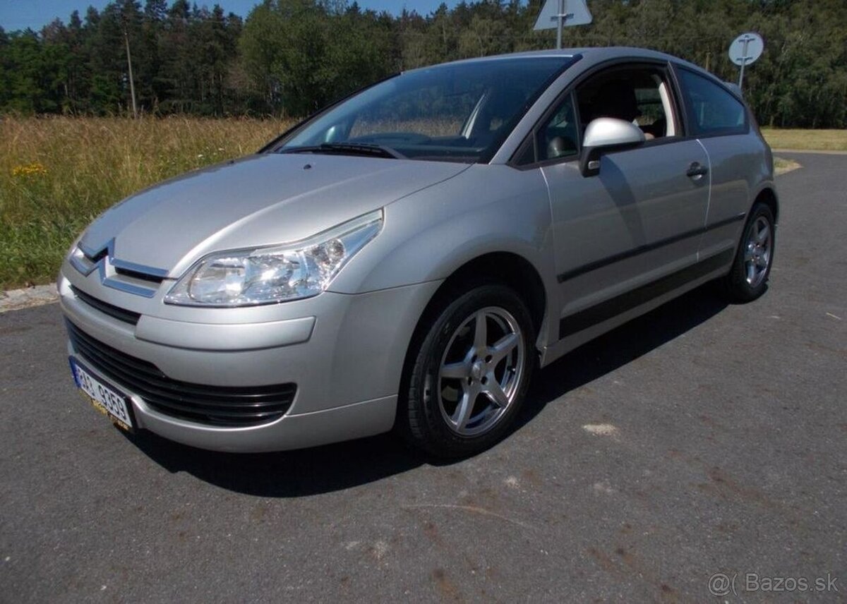 Citroën C4 1,4 65 KW 1 maj. koup ČR benzín manuál 65 kw