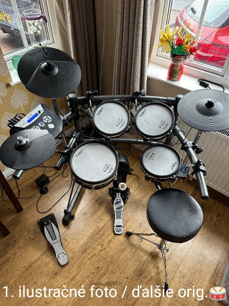 Komplet sada Roland TD-6 - V-drums cena 850 eur.