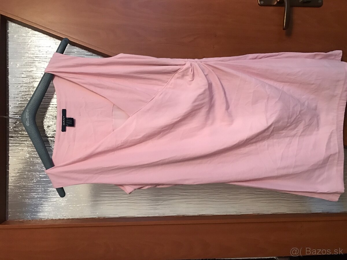 GANT originál baby pink saty veľkosť 40