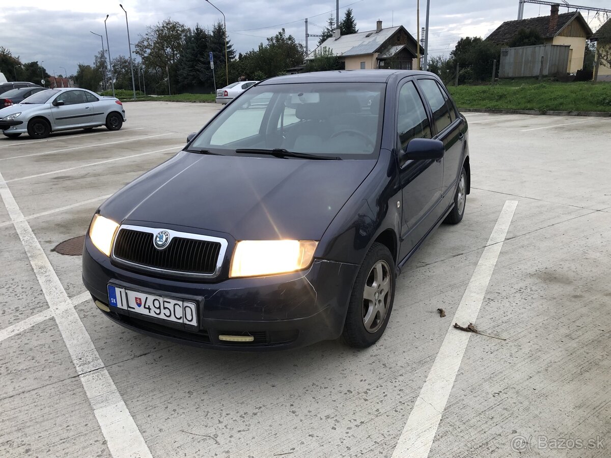 Škoda Fabia 2002 1,4 benzín