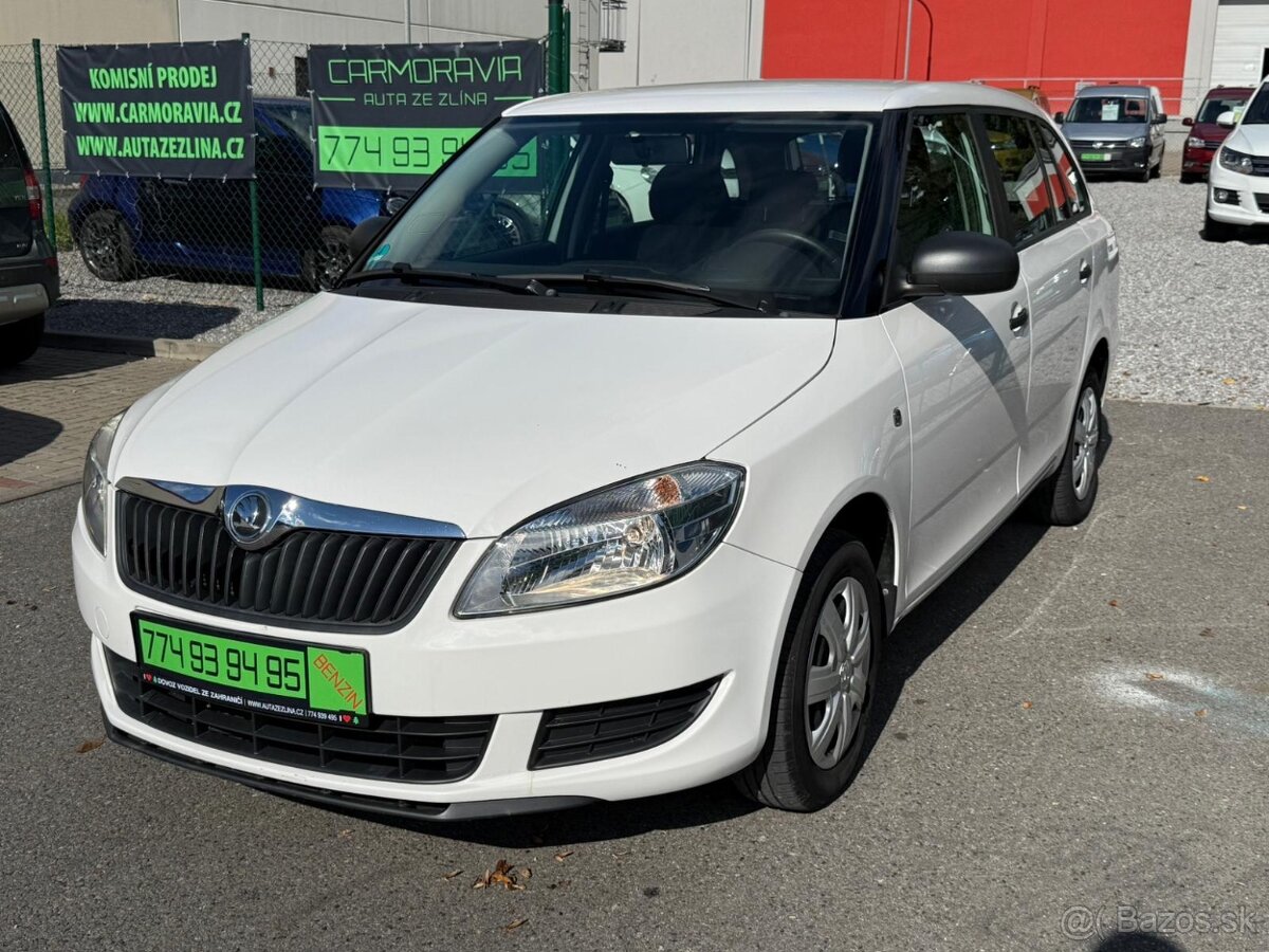 ►► ŠKODA FABIA 1,4 MPI - 63 kW, TOP STAV ◄◄