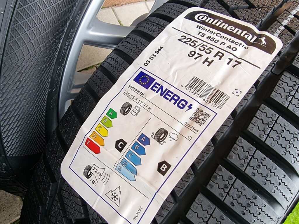 pneu 17" 225/55R17 CONTINENTAL zimné NEW dot2021