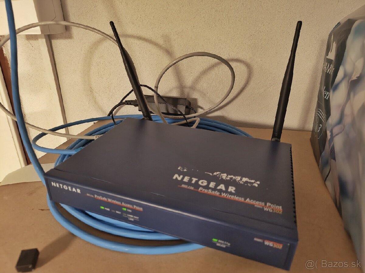 Access point NETGEAR WG302 POE Prosafe menežovateľný