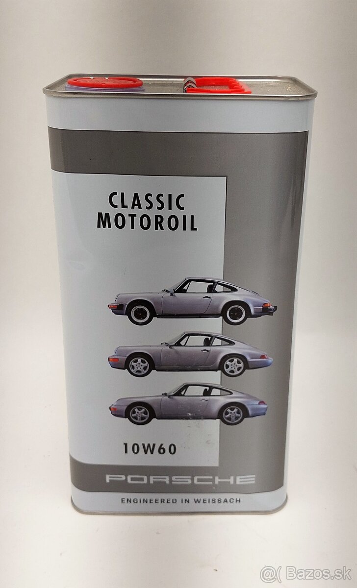 Classic Motoroil Porsche 10W60 olej do motoru obsah 5L