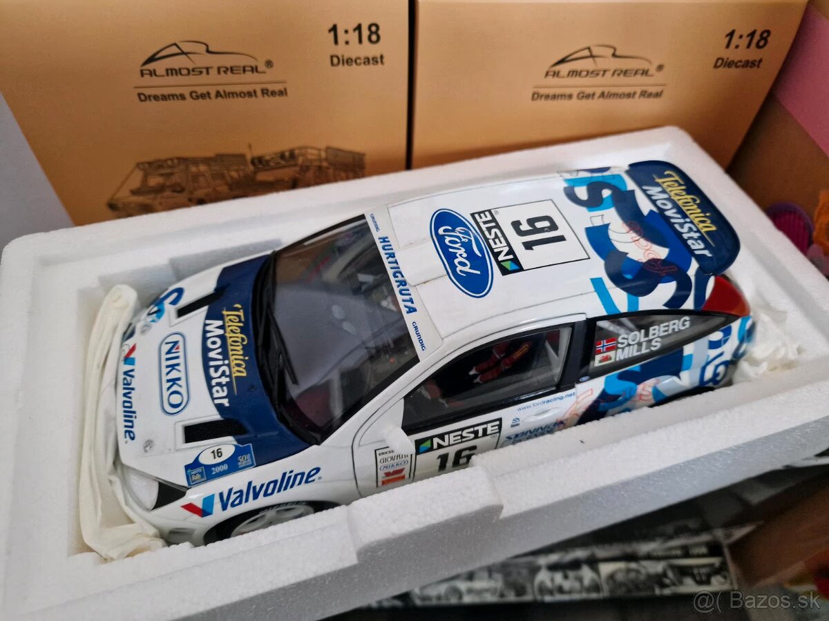 1:18 Focus wrc Action.