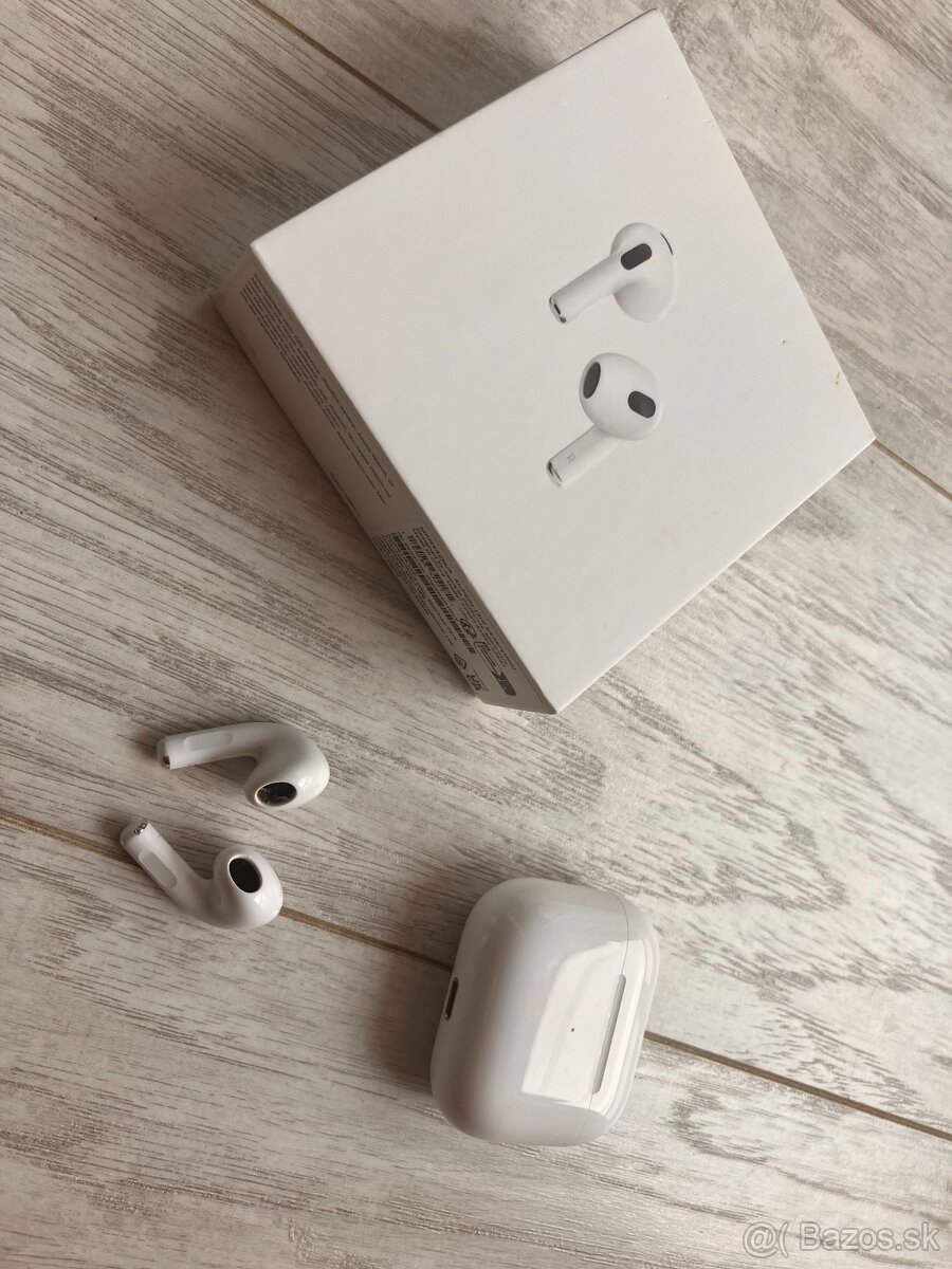 Apple AirPods 3. Generácie - nové, V zaruke, Alza.sk Faktura