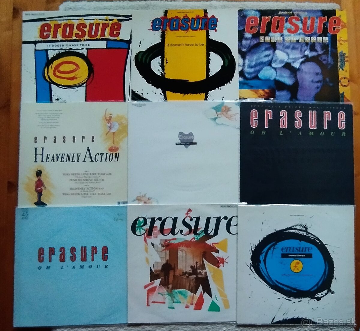 Erasure, Depeche Mode, Yazoo, Nitzer Ebb ...