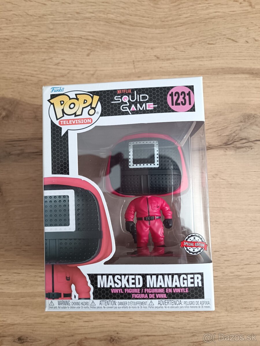 Funko pop Masked Manager (Squid Game) - Special Edition