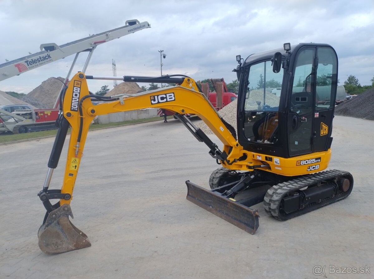 Minirýpadlo JCB 8025 ZT