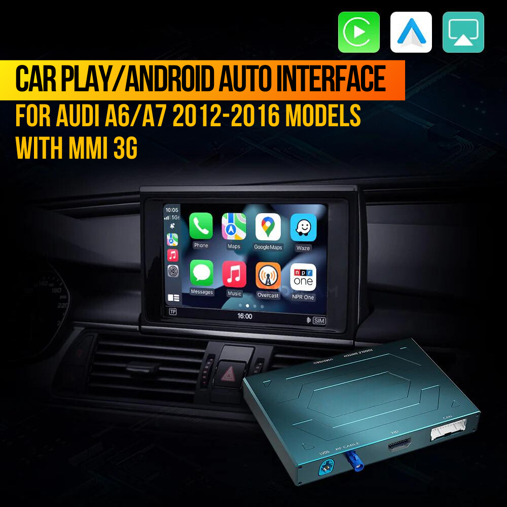 Bezdrôtový modul CarPlay/Android Auto pre A6/A7 2012-2016