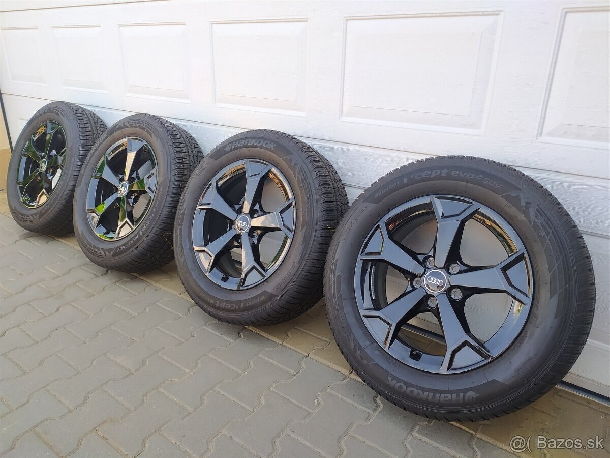 Orig. sada Audi, VW, Škoda, Seat 5x112 R17 + pneu 215/65 R17