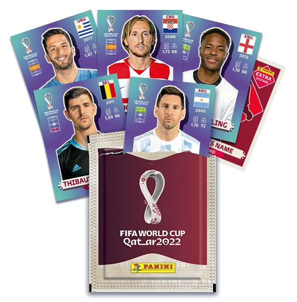 Vymením nálepky Panini Qatar 2022