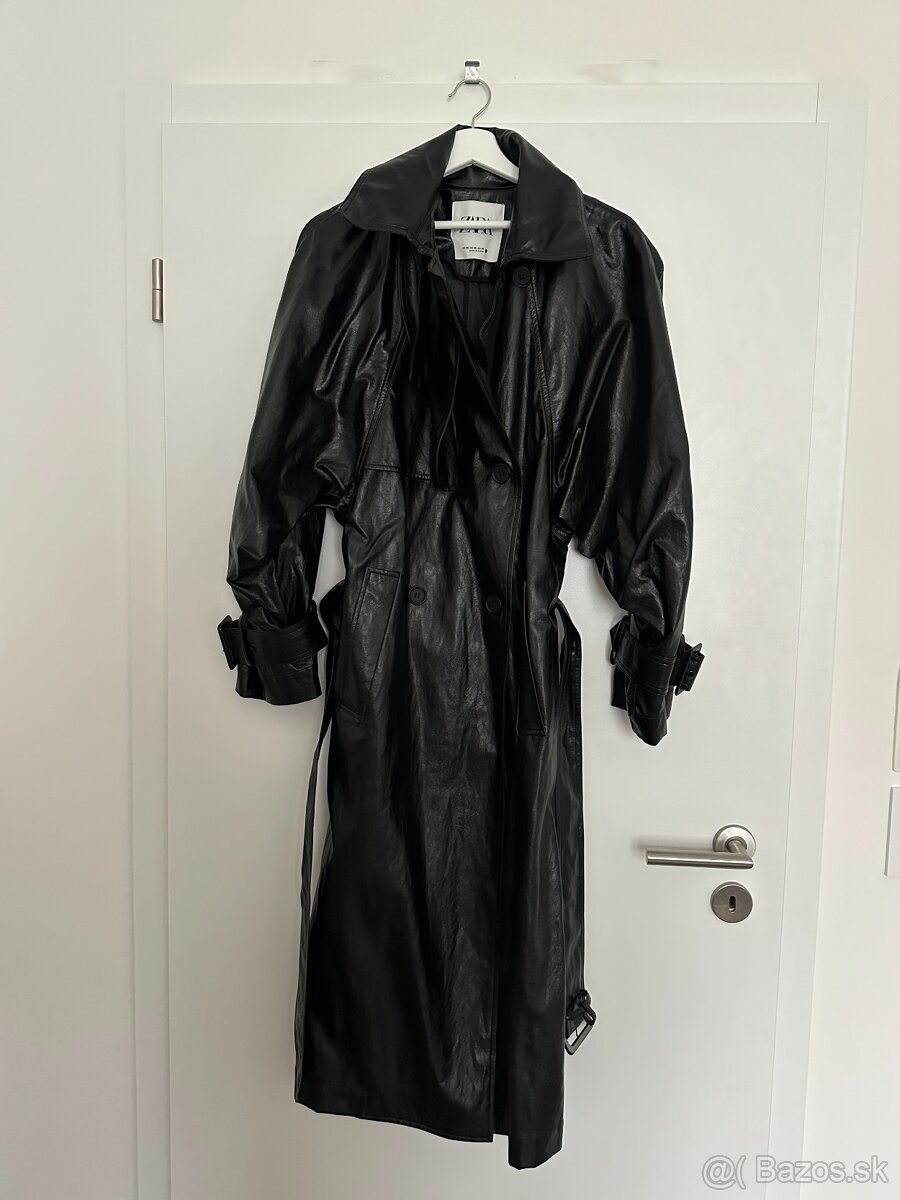 Trenčkot ZARA, veľ XS (oversize XS-M)