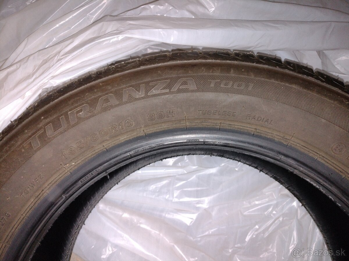 Bridgestone Turanza T001 195/60 R16 89 H DOT 2624