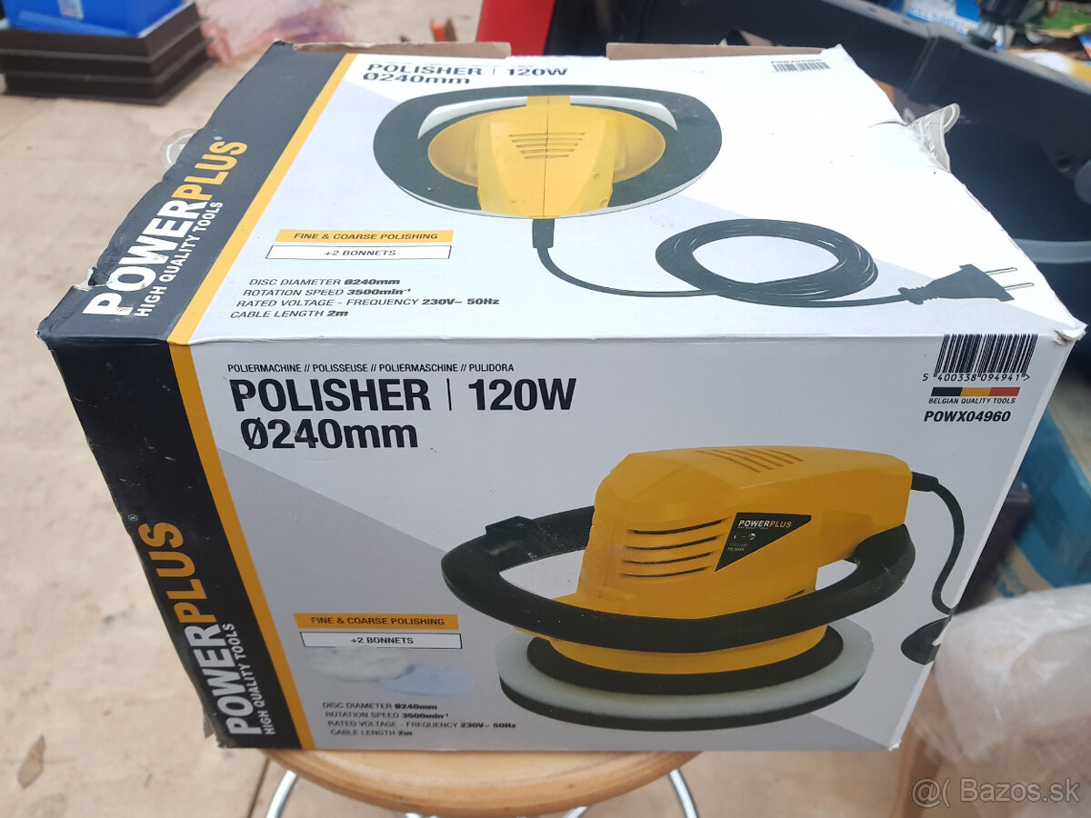 Leštička Powerplus POWX04960 -120 W / 240mm