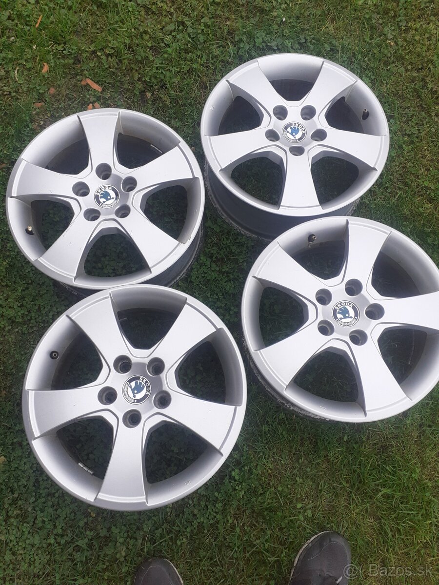 ALU disky Škoda 5x112 r16