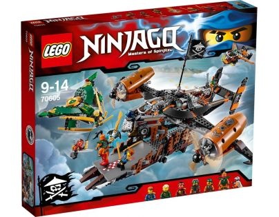 Lego Ninjago vesmírna loď a hasičská stanica