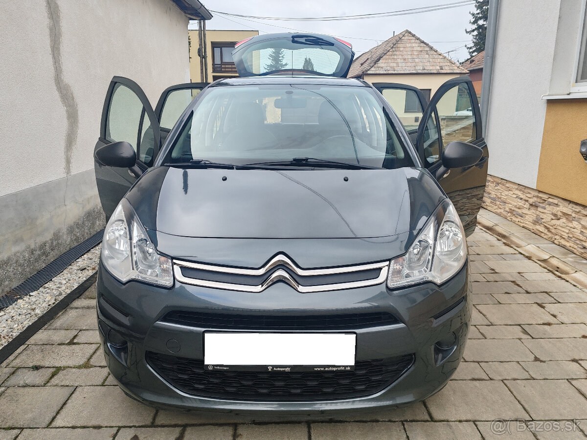 Citroën C3 1,0 benzín klima facelif r.v 2015