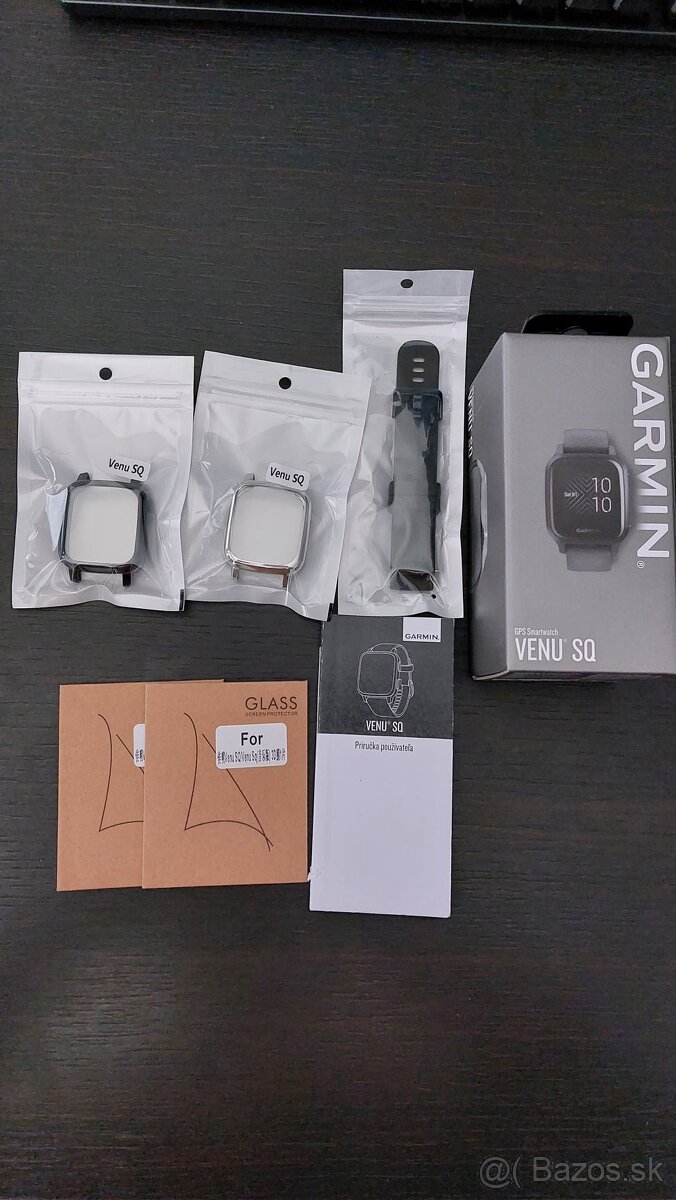 Nové hodinky Garmin VENU SQ, Shadow Gray/Slate