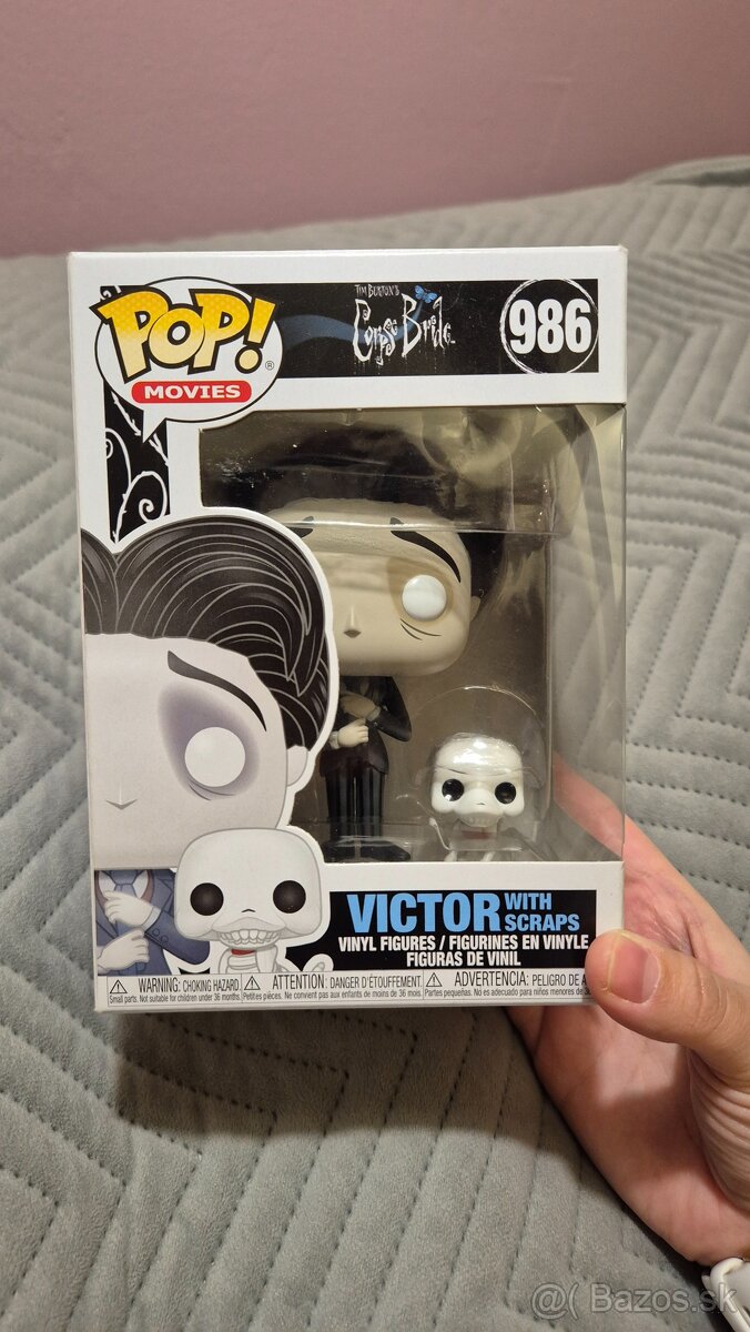 Victor corpse bride funko pop mŕtva nevesta Tim Burton