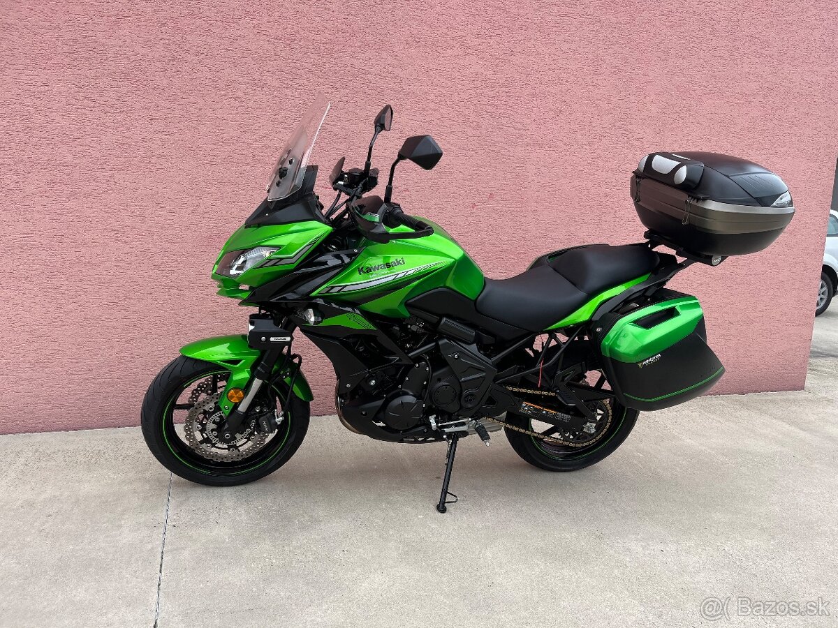 Kawasaki Versys 650, rok 2018, 42000 km. 1 rok záruka