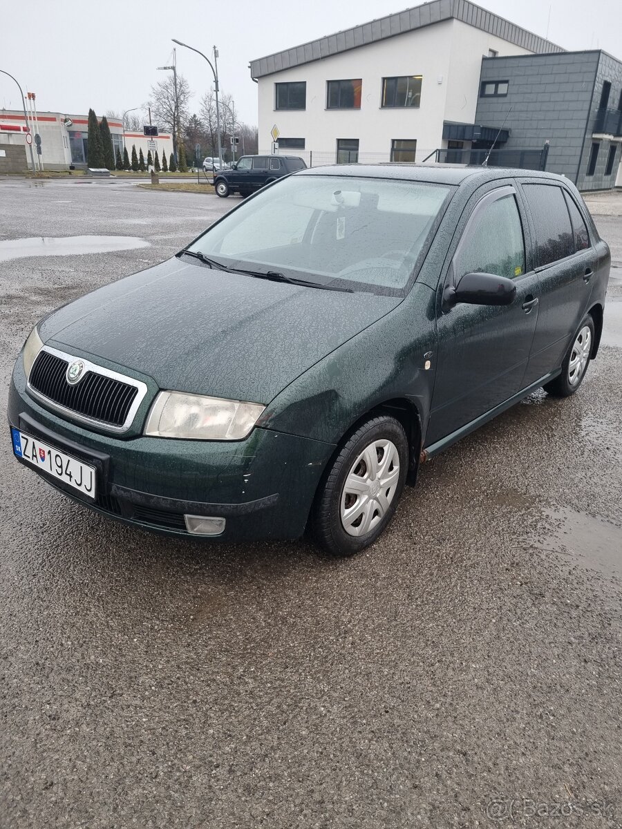 Škoda Fabia 1.4 MPI 44kW 2001