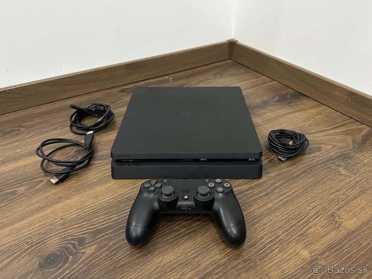 Playstation 4 SLIM 500GB  Black