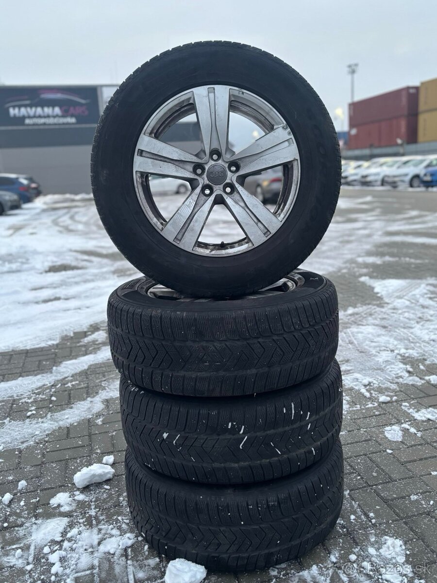 Predám hliníkové disky na Audi A4 (255/60R18)