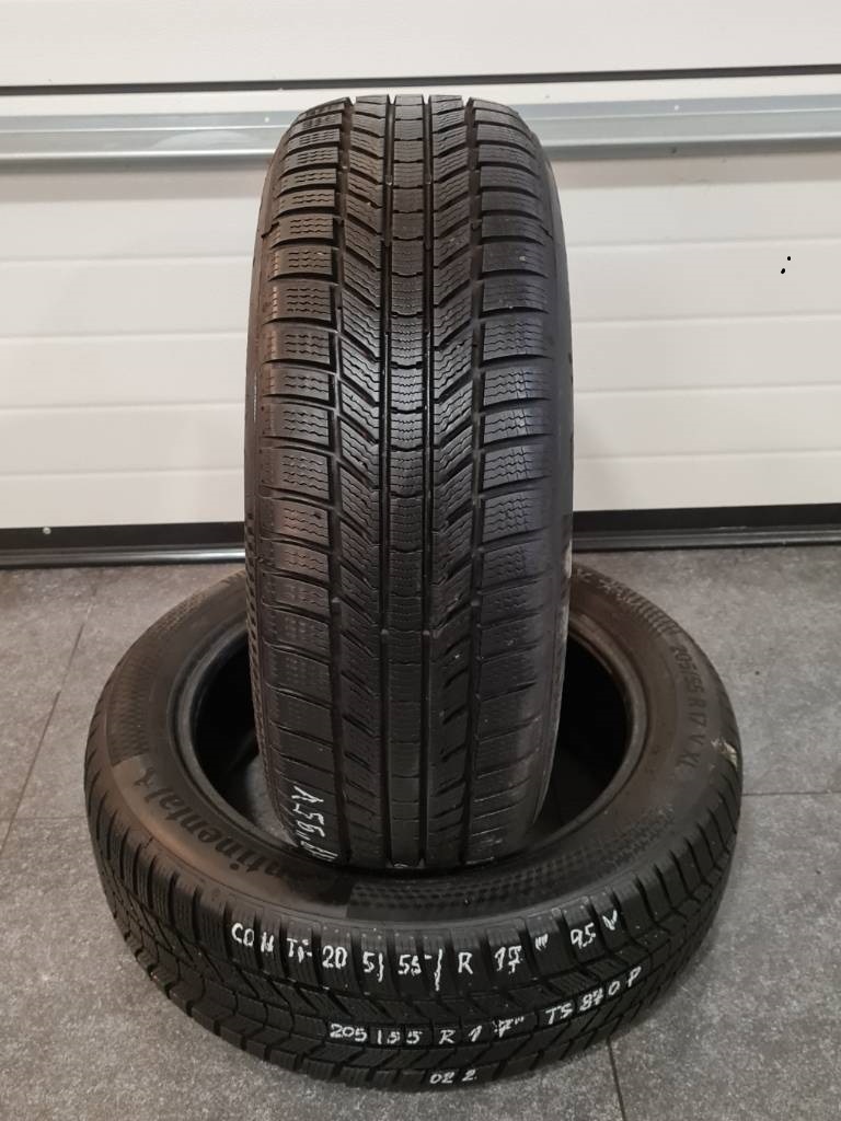 2x Continental 205/55 R17 95V Zimné pneumatiky