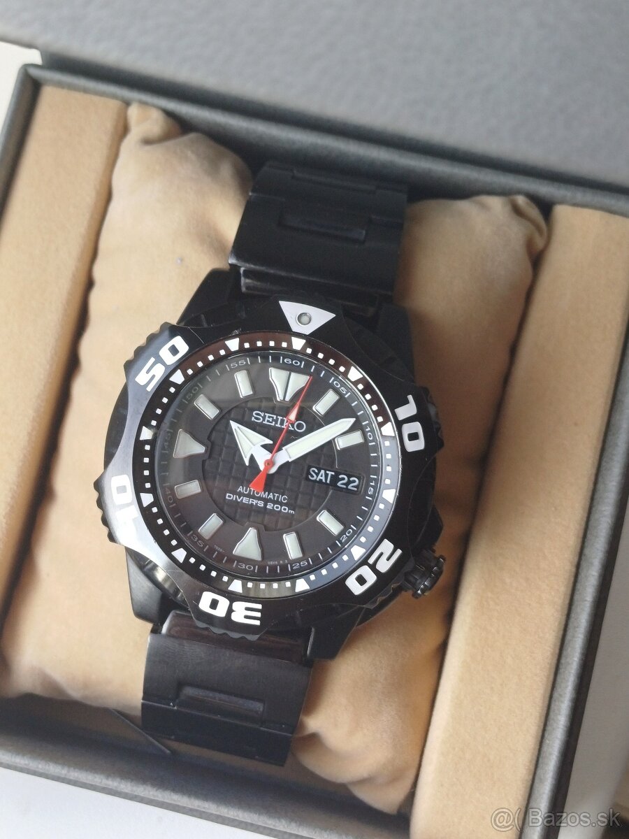 Seiko Diver's Superior Shuriken Black PVD