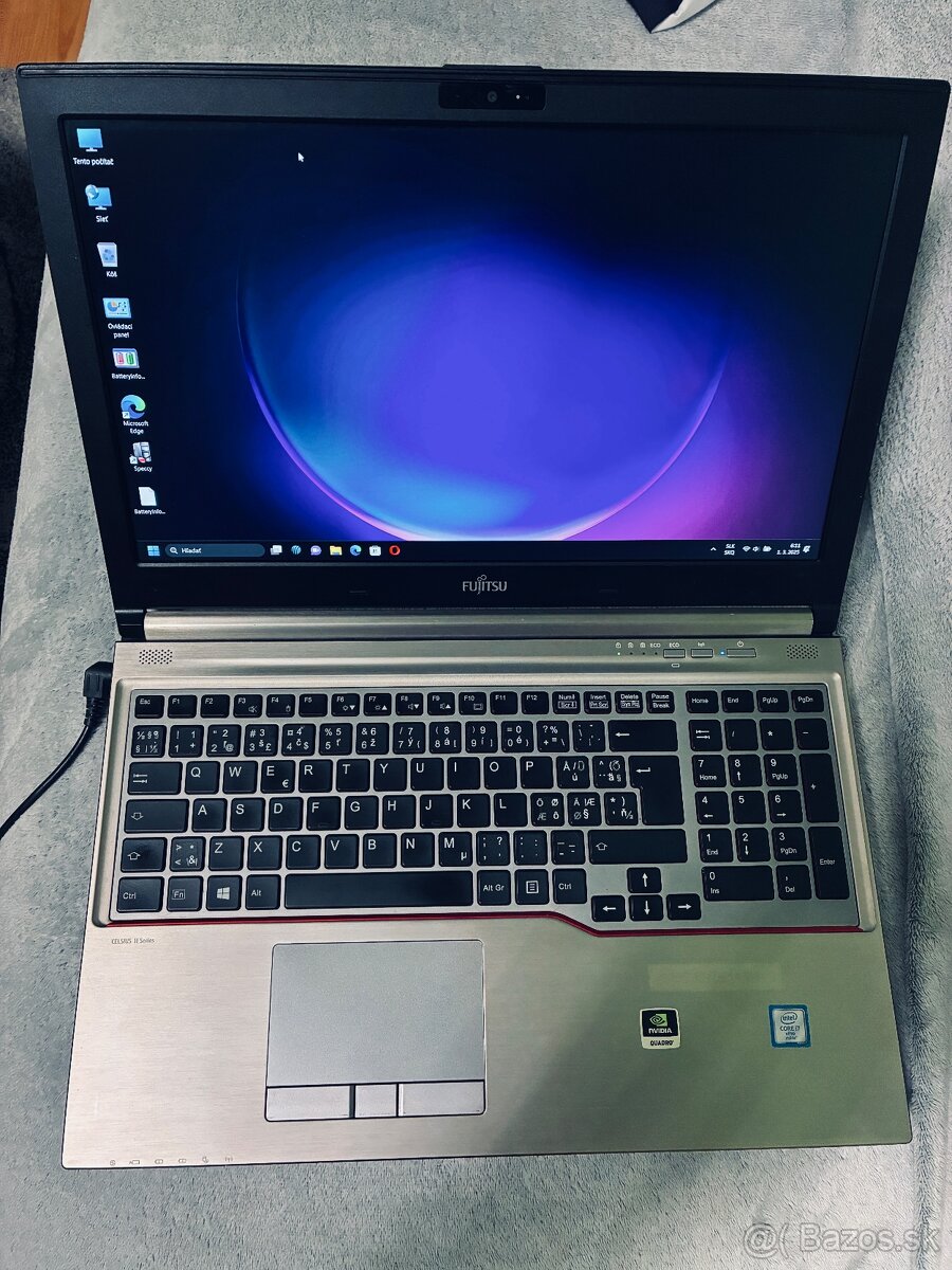 15" notebook fujitsu ceslsius h760