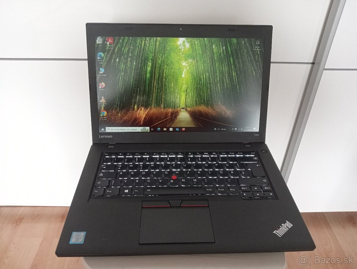 Lenovo Thinkpad T460,Intel core i5 ,16gb ram ,podsvietená kl