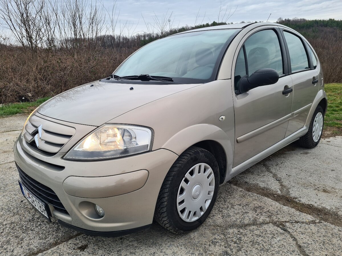 Citroen C3 1,4 benzín klíma 1. majiteľ SR 106.380km