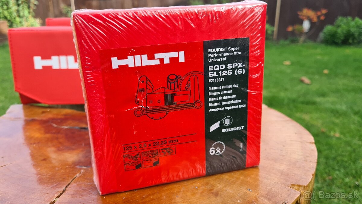 Hilti  diamantové  kotúče  EQD SPX - SL 125