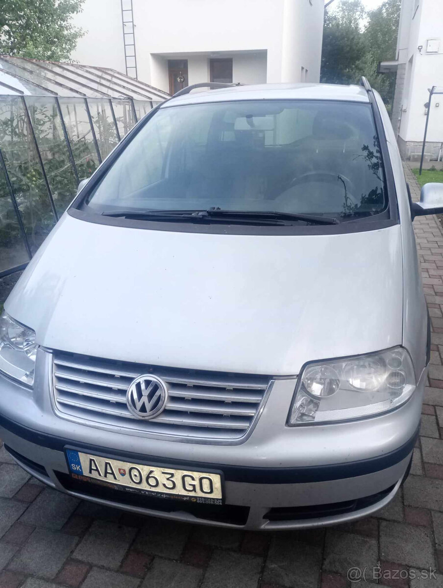 VW Sharan 1,9tdi 85kw