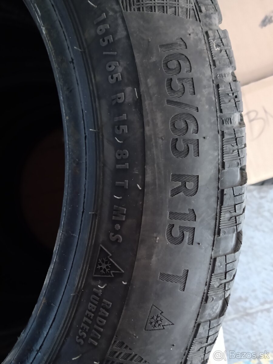 Zimne pneumatiky 165/65r15