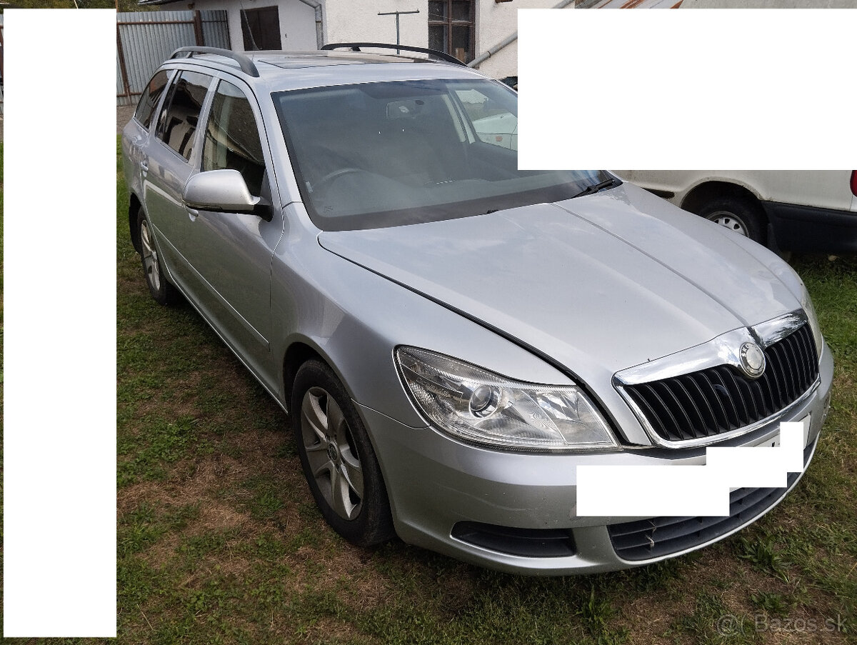 predam blatnik , skoda octavia II facelift strieborny 2010