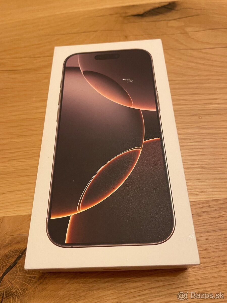 IPHONE 16 PRO 128GB DESERT TITANIUM