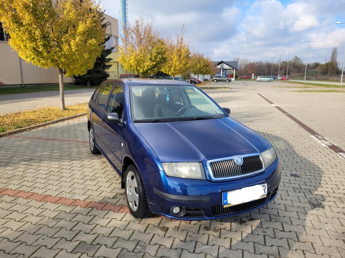 Predam škoda fabia combi 1.2.12v benzín kw 47 r.v 2006