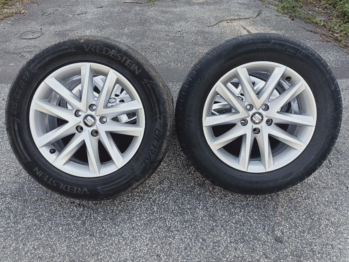 54.Seat Tarraco alu disky 215/65 R17