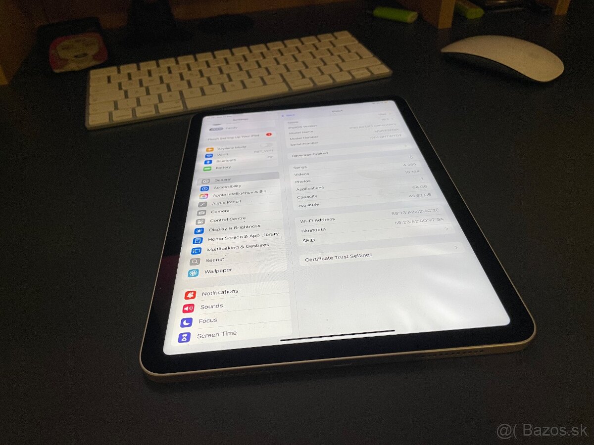 iPad 5th air 64gb + Záruka