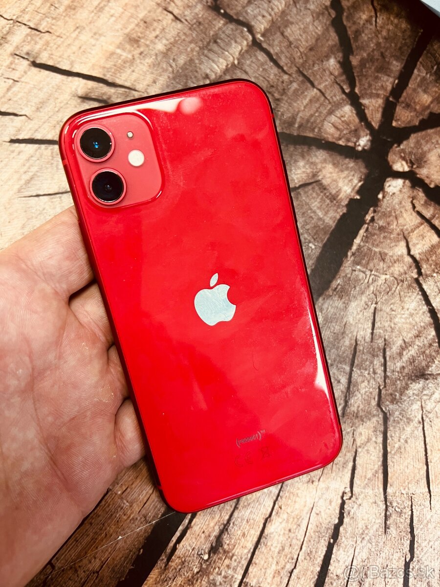 iPhone 11 Red  64 batérie 85% originál top stav