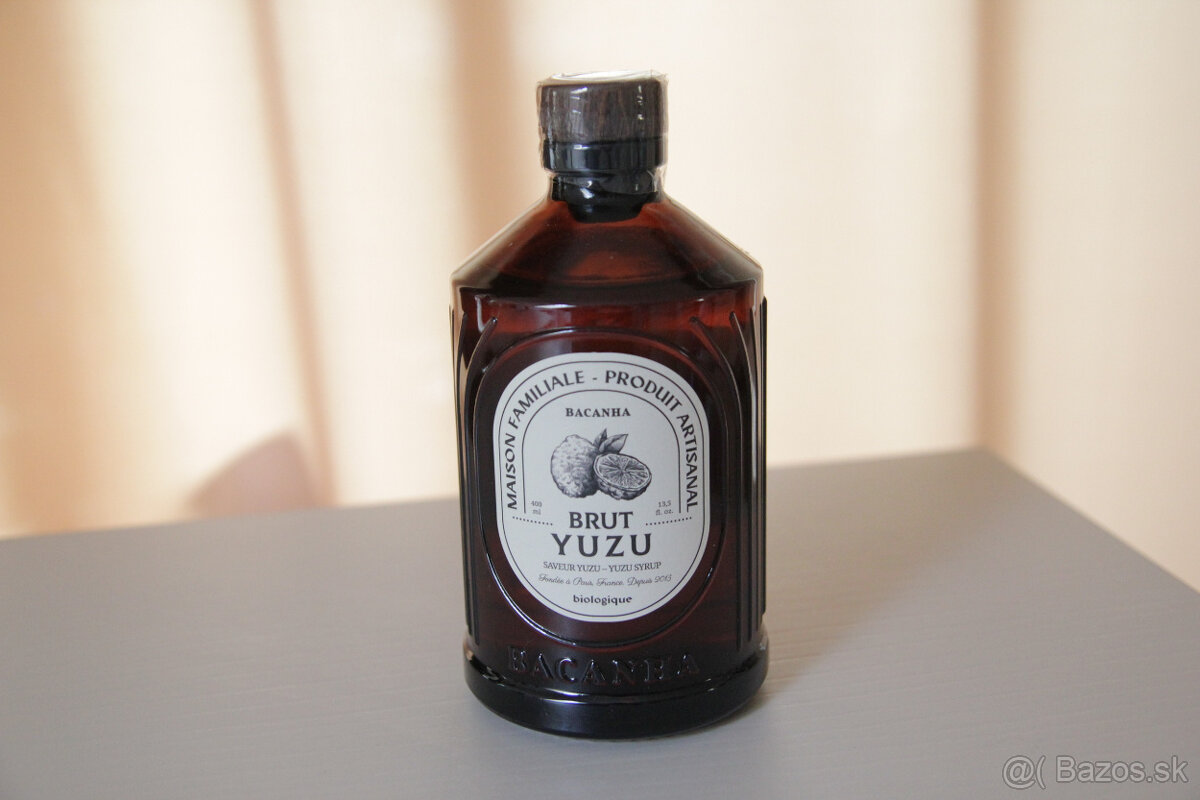 Organický Yuzu Syrup z Francúzska - 400ml