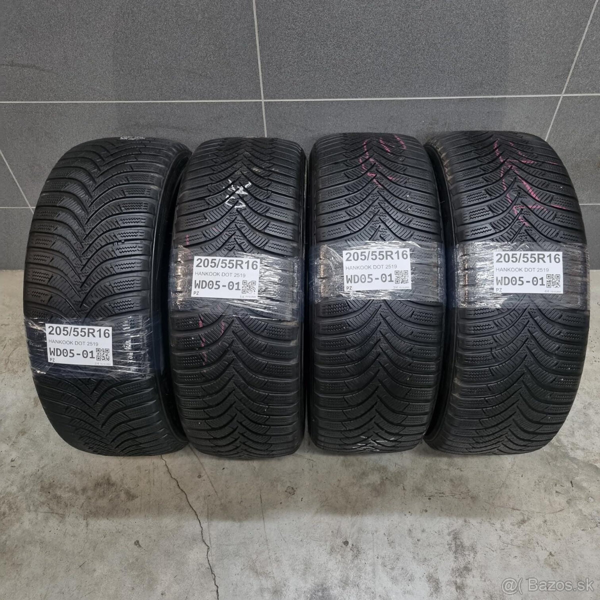 Zimné pneumatiky 205/55 R16 HANKOOK DOT2519