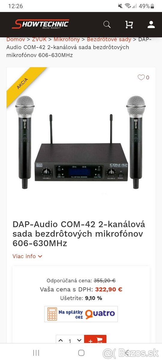 Dap audio  -com 42