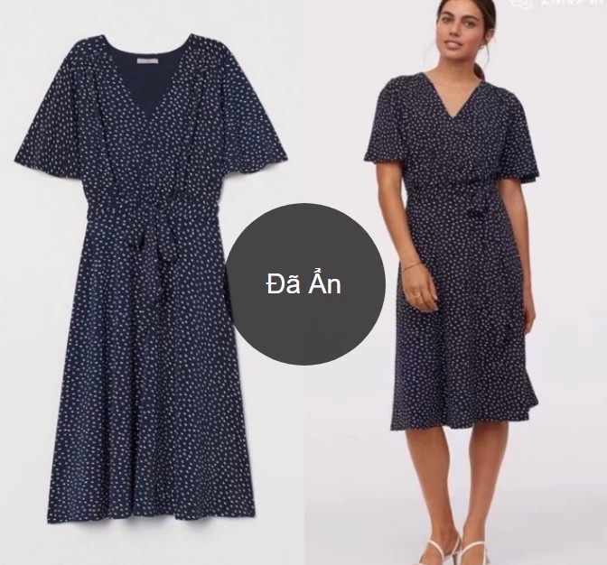 Dámske midi šaty zn. H&M